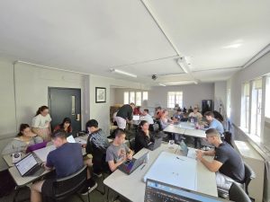 Sophomore Army ROTC cadets have their first class for the fall 2025 semester